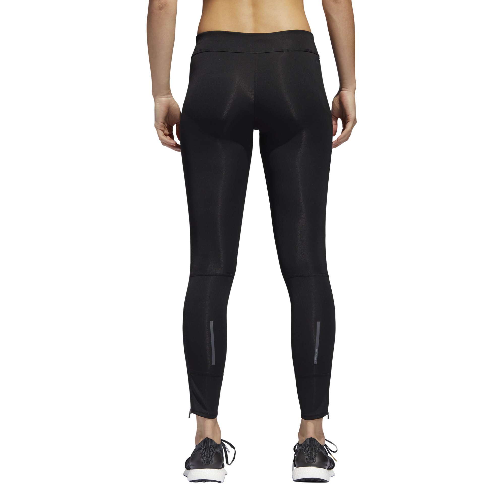 Running Response Long Tights, Black 