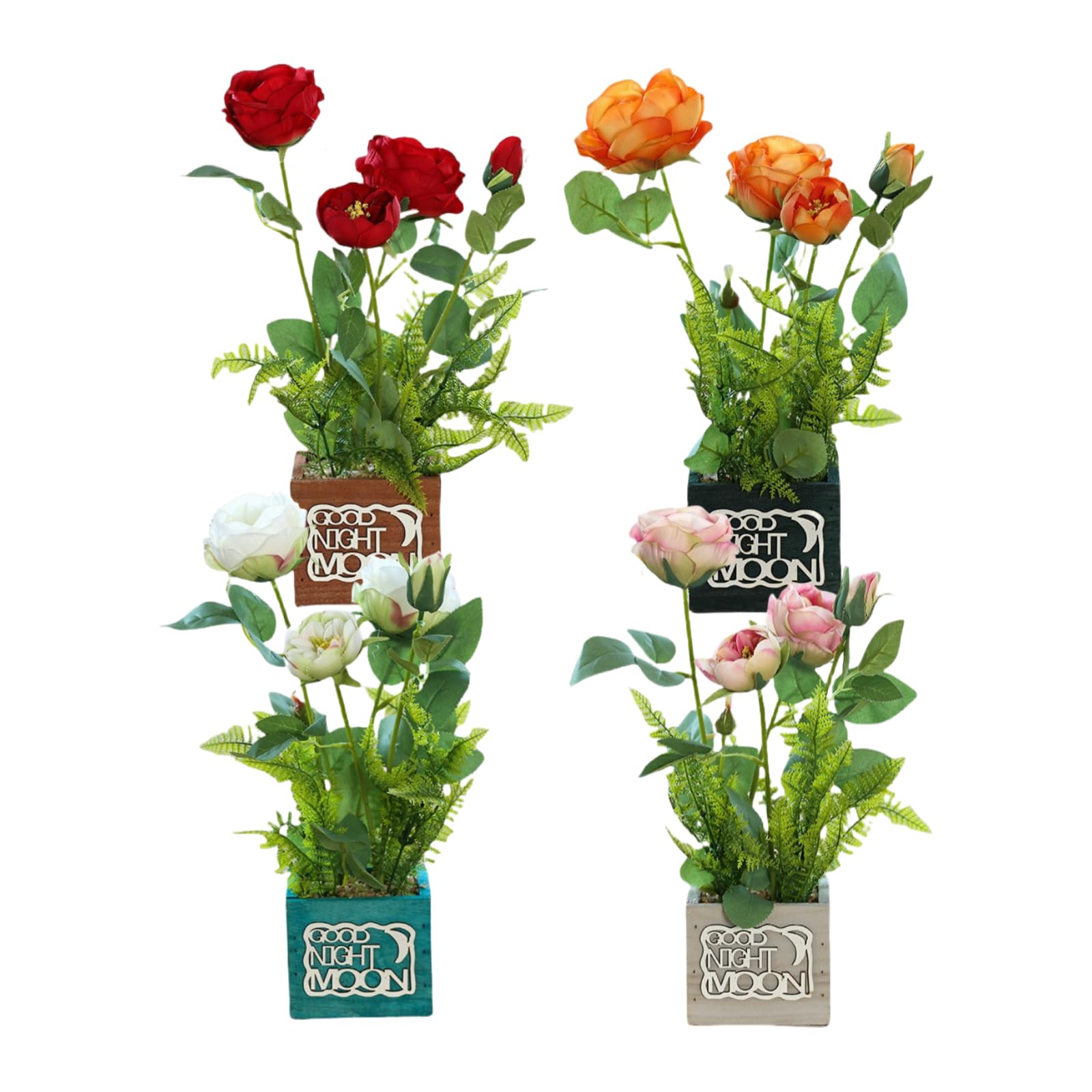 Plantes artificielles de pivoines en soie pour un décor sans arrosage ni soin