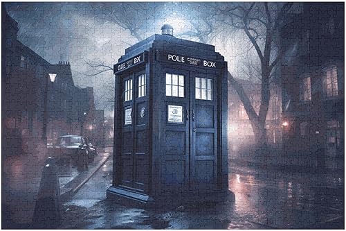 Miniatura 3 de Rompecabezas divertido de madera con diseño de ratones de policía, regalo único para adultos, 300/500/1000 piezas