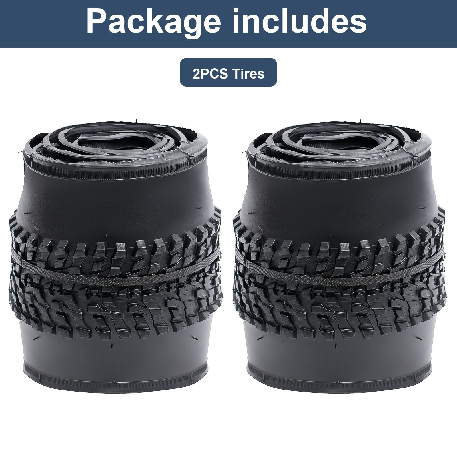 YUNSCM 2-PCS 27.5 pollici Montagna bicicletta pneumatici 27.5x2