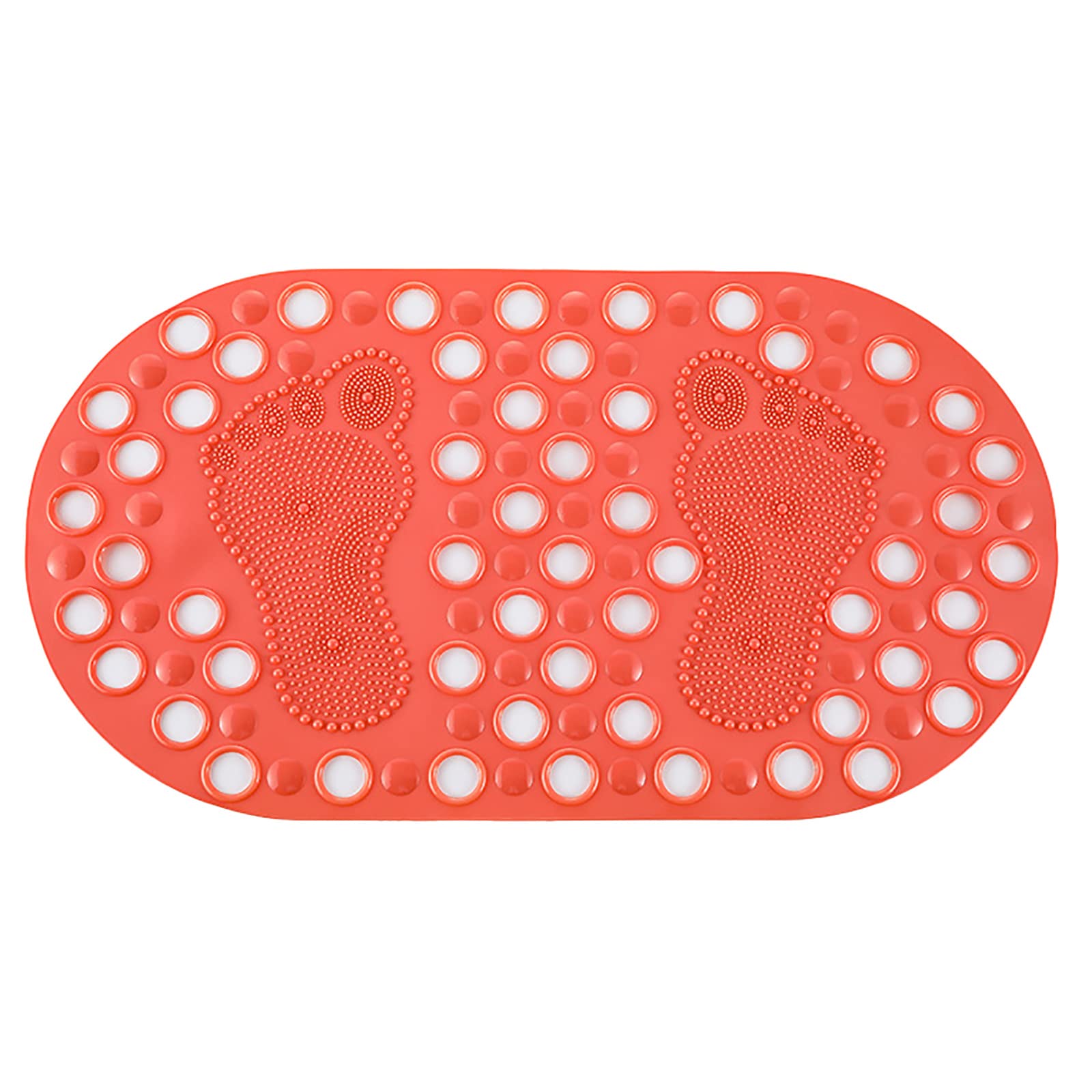 Tapis de bain antidérapant lavable en machine avec trous de drainage