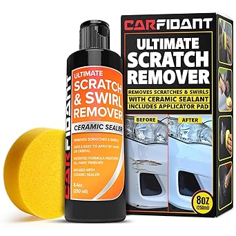Scratch Repair and Swirl Remover Car Paint Scratch Remover & Restorer Kit with.