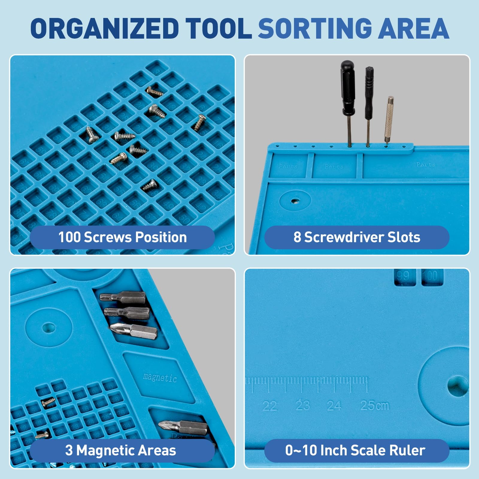Magnetyczne ręce pomocnicze, 10 lup ze światłem, 2200 lumenów, nieskończona temperatura barwowa, 4 uchwyty na płytkę drukowaną, elastyczna stacja lutownicza z ramieniem wahadłowym do naprawy