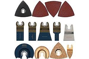 XXGO Oscillating Tool Accessories Kit: 25 Pcs of Versatile Attachments for Enhanced Functionality