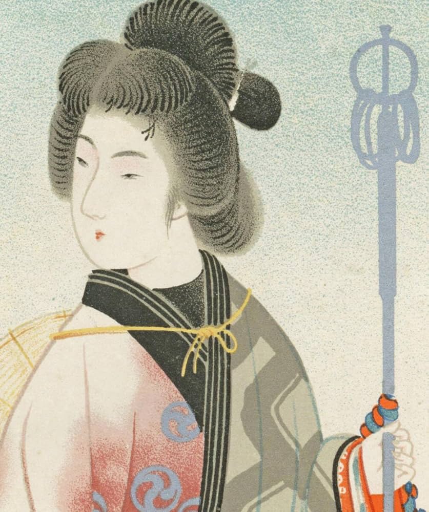 Amazon | 戦前美術絵葉書ポストカード明治の美人画2 水野秀方画