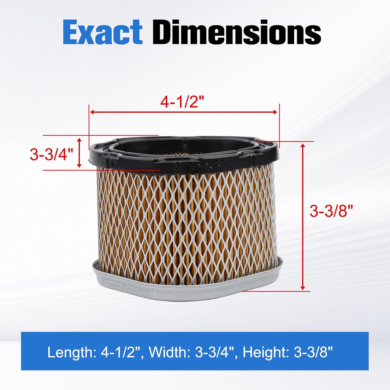 12 083 10 12 083 16 Air Filter for John Dee-re L110 LT160 Tractor image 4