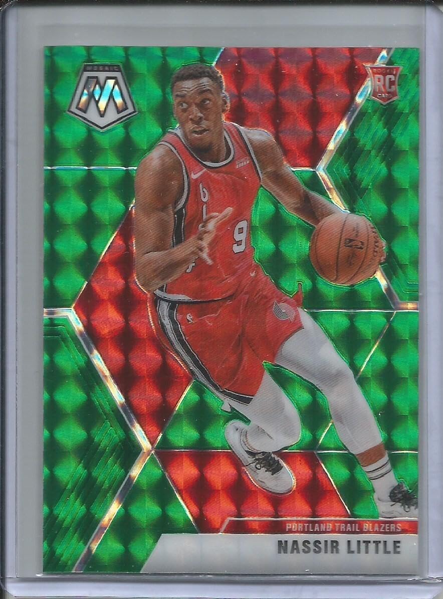 Nassir Little 2019-20 Panini Mosaic Prizm Rookie Rc Blazers #247 - Basketball Cards