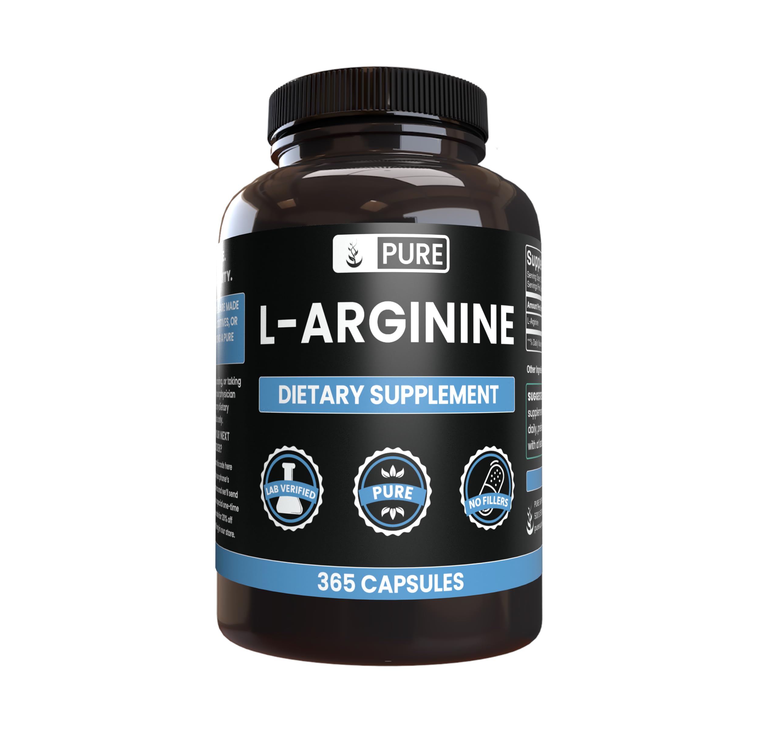 Pure Original Ingredients L-Arginine