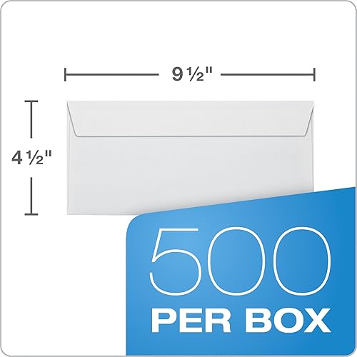 Miniatura 6 de Quality Park Sobre de formulario de reclamación, sello rojo, 24 libras, 4-12 x 9-12 pulgadas, 500 por caja, blanco (QUA21438)