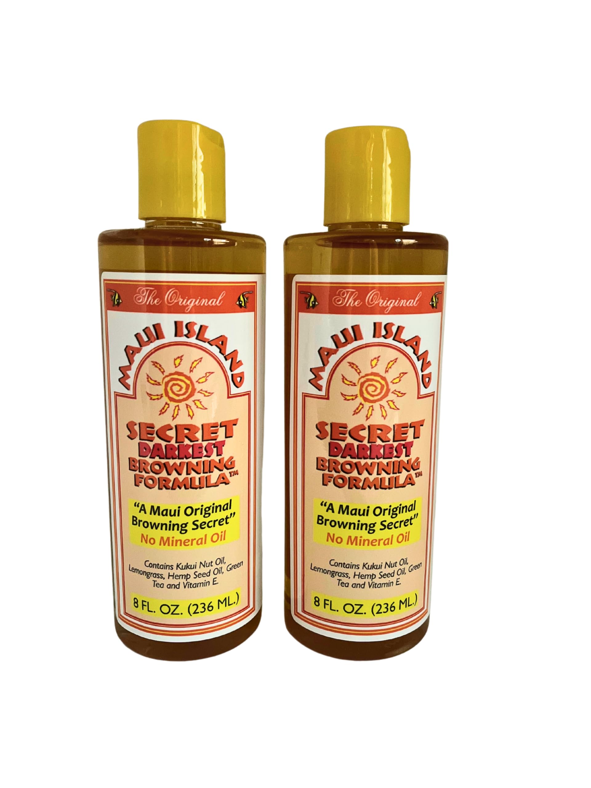 Maui Island Secret Darkest Browning Formula 8 oz. (2 PACK)