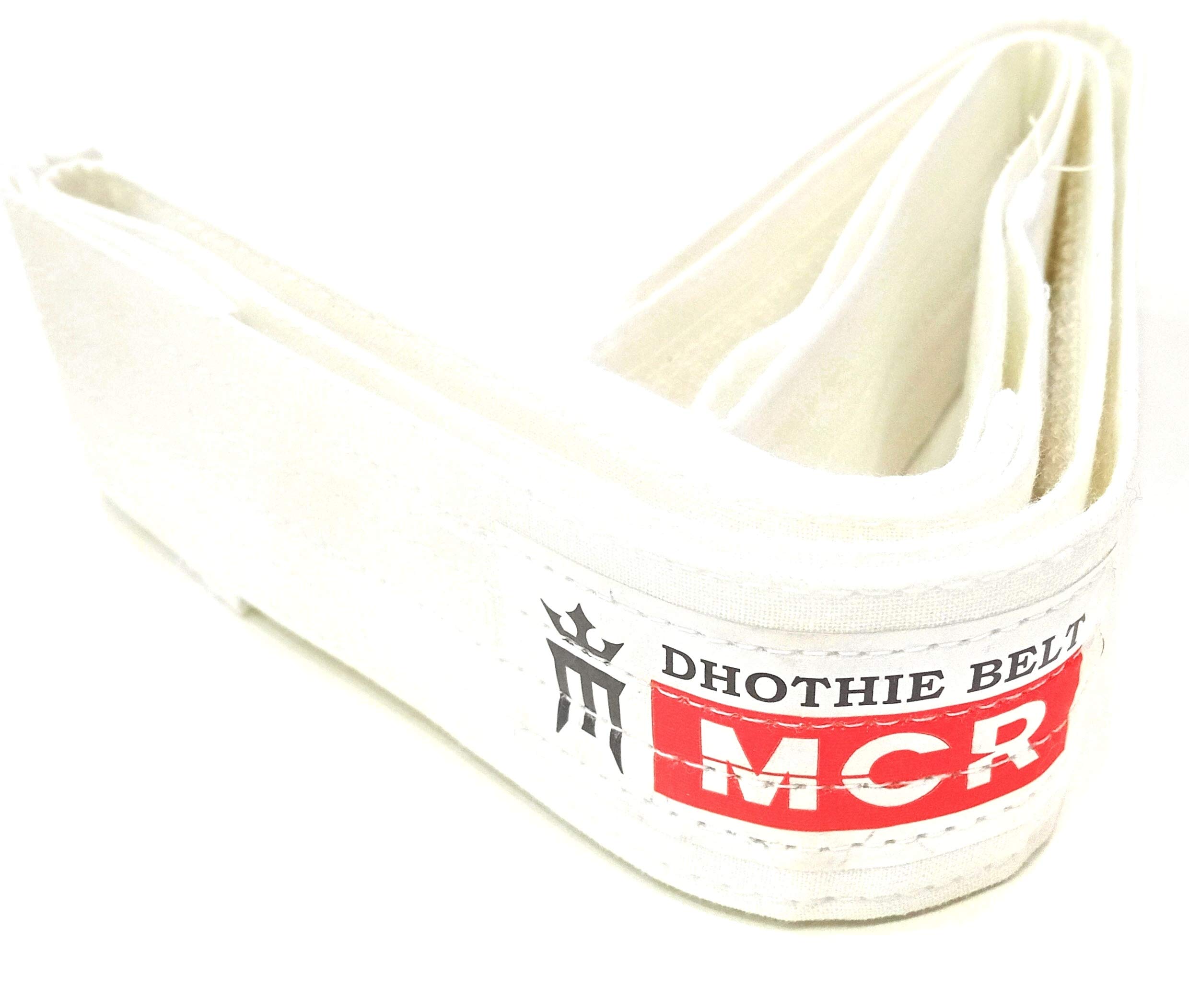 Mcr Mens Cotton Dhoti Belt Welcro_Free Size_Cream-image-42
