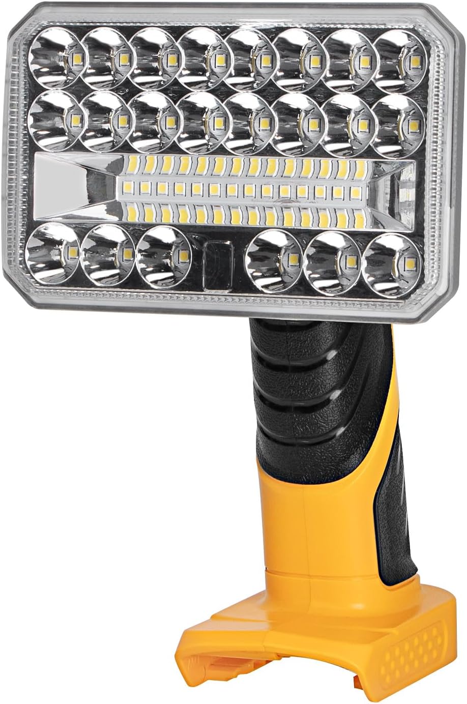 Work Light for Dewalt 20v Li-Ion Battery, 2000 Lumens Flashlights for Emergencies with 90 Degree Pivoting Head, 3 Brightness Setting and USB Port (Battery Not Included)