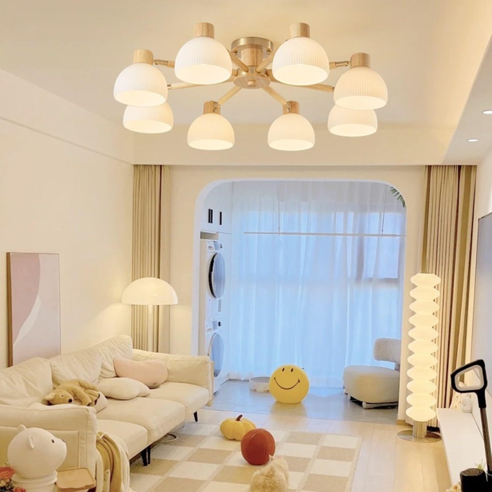 Lampade a Sospensione Lunghe per soffitti Alti, atrio, Ingresso, lampade a Sospensione lineari a LED Nere, Stile Industriale, dimmerabili, Stile Rustico, Camera da Letto, Bar