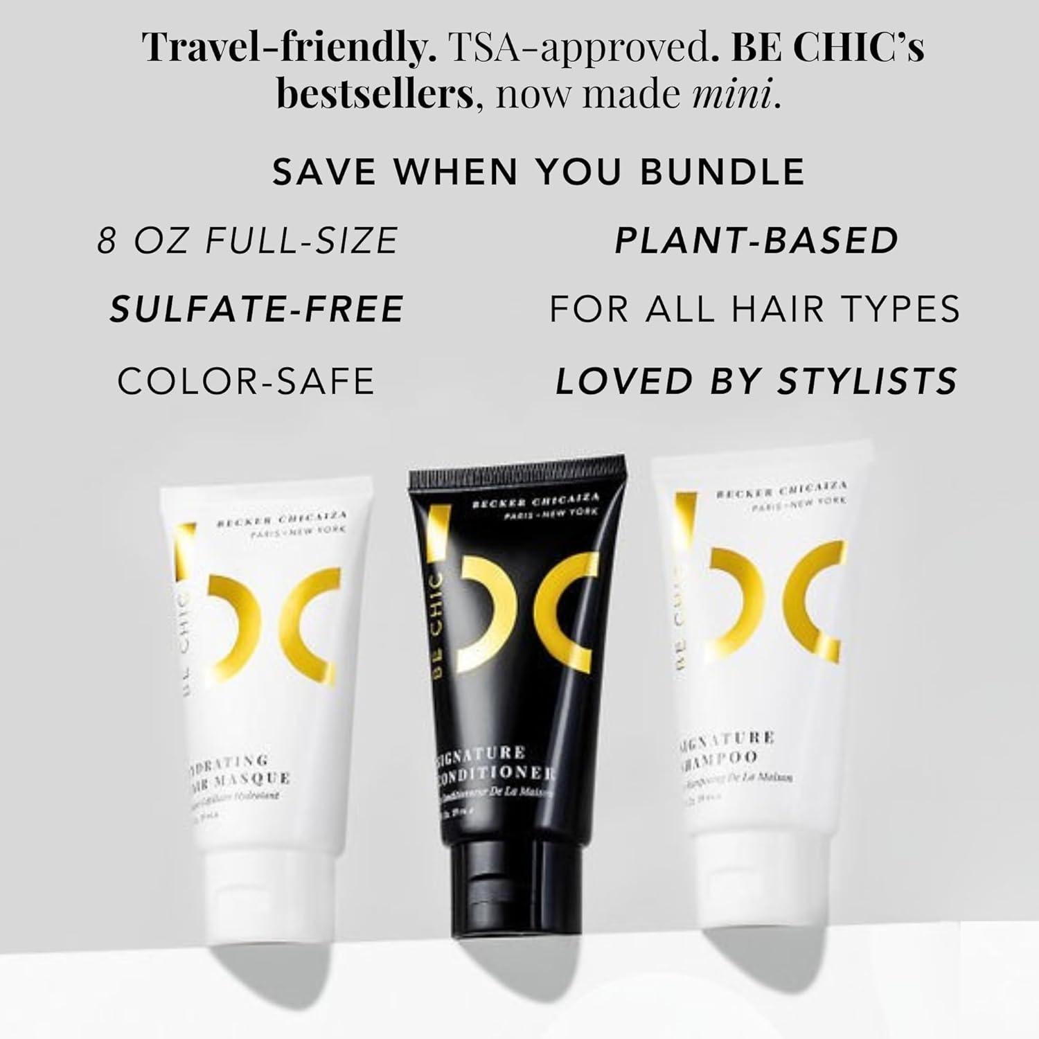 Mini Bundle: Signature Shampoo + Signature Conditioner + Hydrating Hair Masque