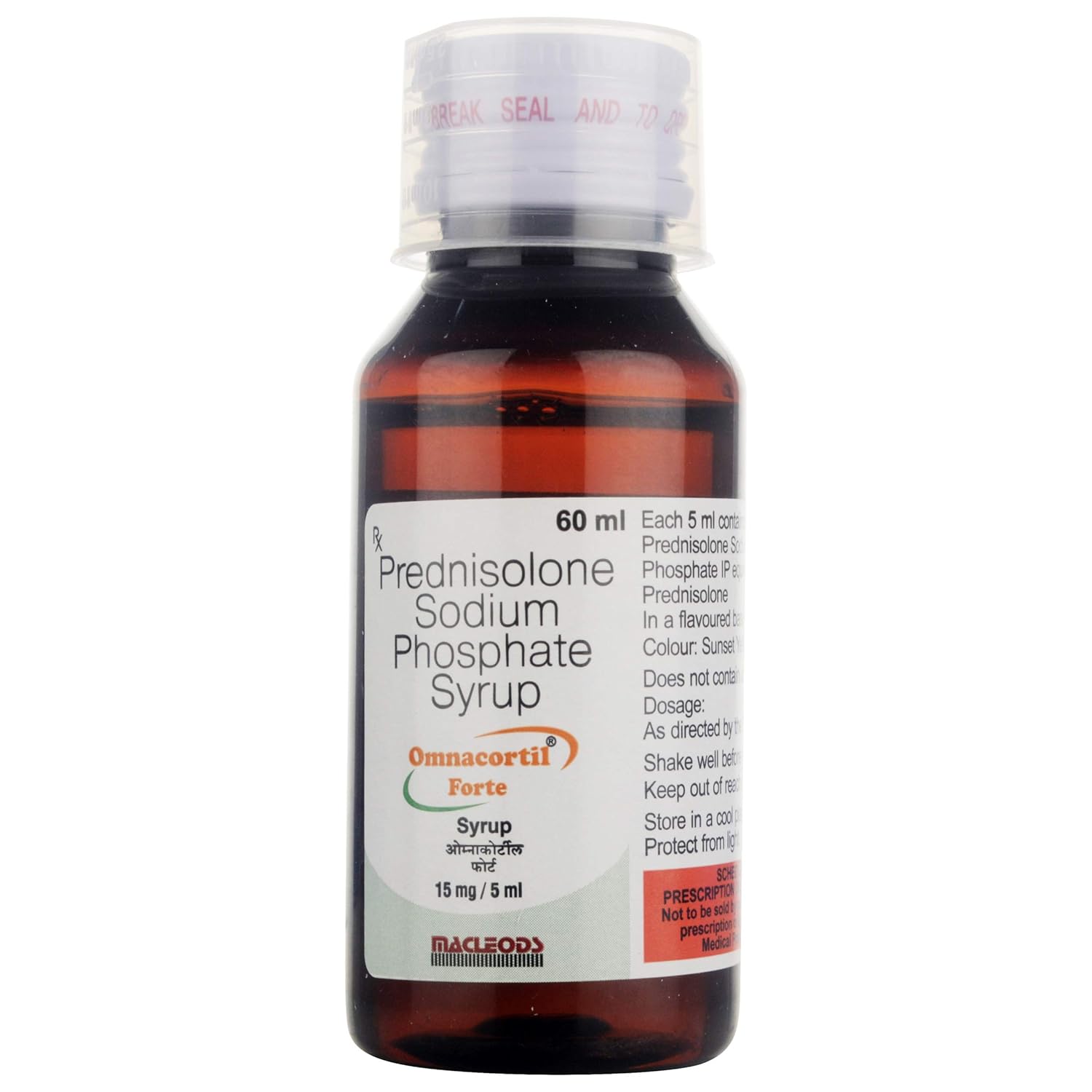 Omnacortil Forte Bottle of 60 ml Syrup Amazon.in Health & Personal