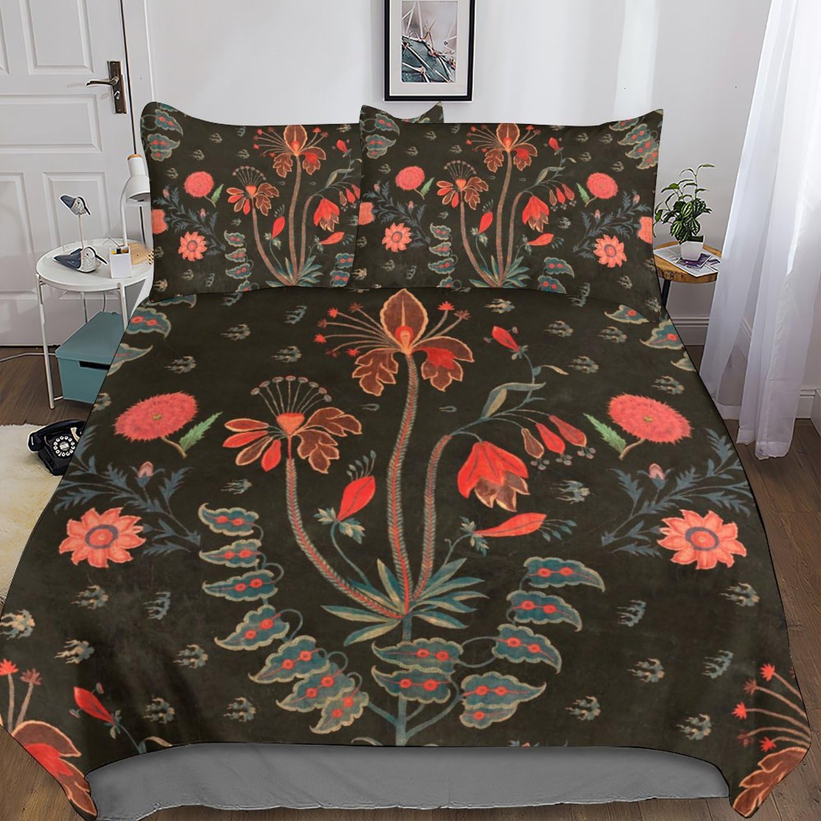 Juego de ropa de cama de loros para renovar el dormitorio juvenil