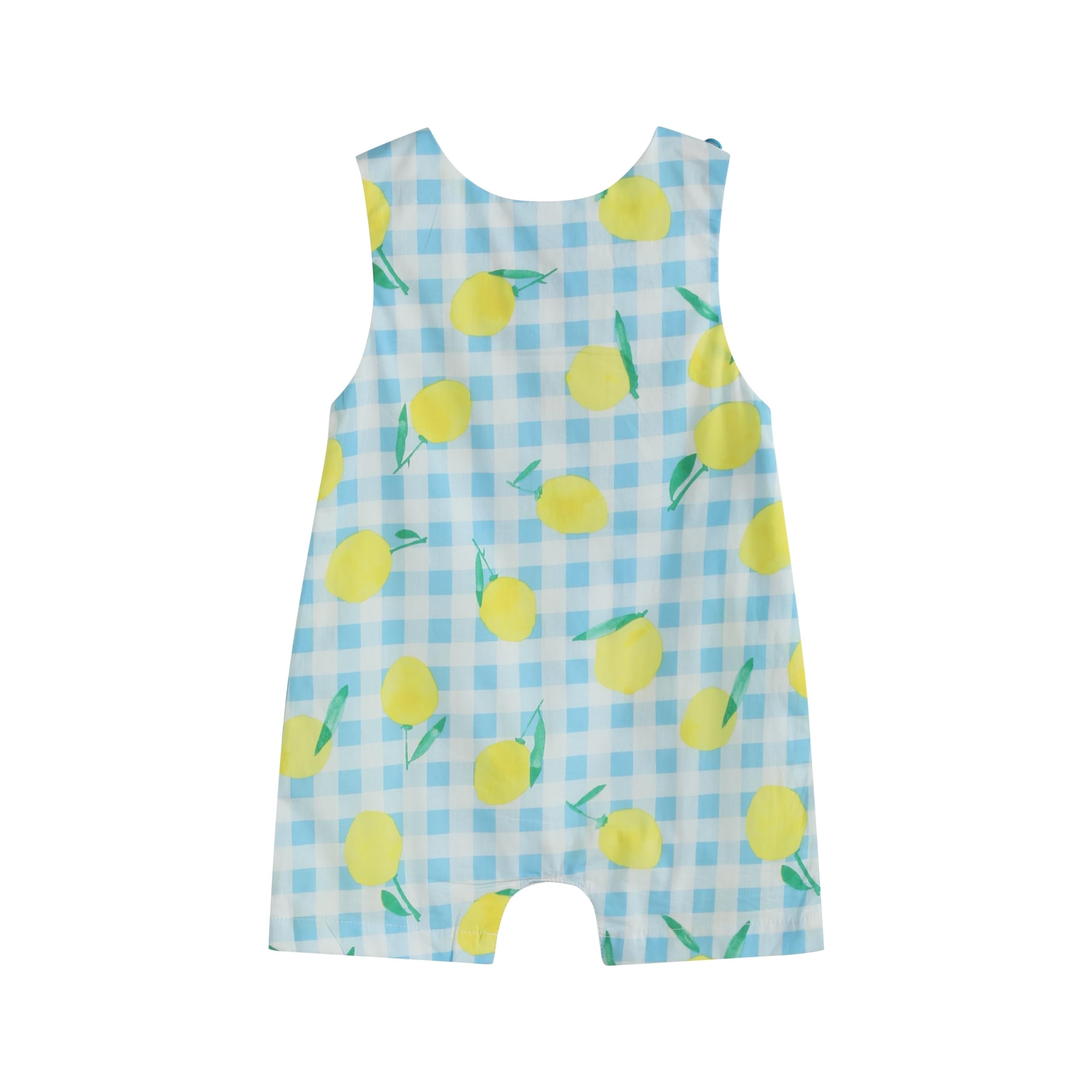 Lil cactus Lemon Smocked Shortalls, 18-24 Months