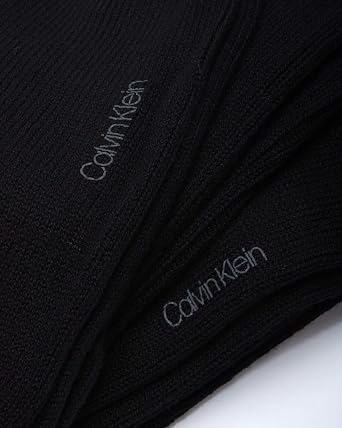 Calvin Klein Mens 3 Pack Cotton Blend Casual Crew Socks