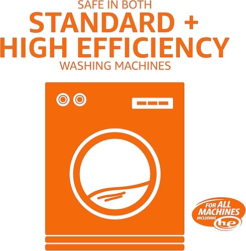 Miniatura 12 de Yaxa Basics Paquete de detergente para ropa, hipoalergénico, libre y transparente, 120 unidades (nuevo embalaje)