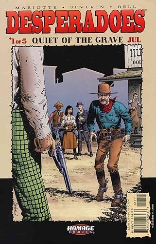 Desperadoes Quiet of the Grave #1 VFNM  Homage comic book