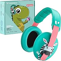 Vista 12 de Vanderfields Protección de oídos para bebés y niños pequeños - Orejeras para bebés con protección contra el ruido infantil - 21dB NRR - Edad 3 meses