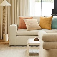 Vista 7 de Topfinel Decorative Throw Pillow Covers Cushion Cases, Set of 4 Soft Velvet Modern Double-Sided Designs, Mix and Match for Boho Farmhouse Fall Home