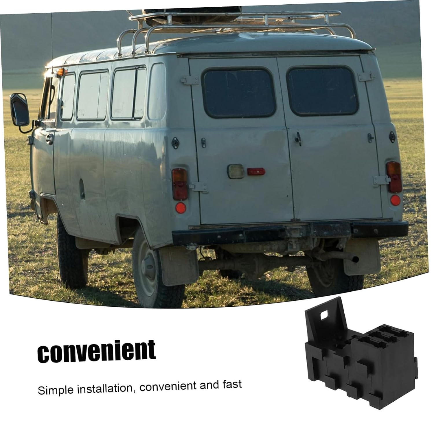 Replacement Marine Fuse Holder Boat Fuse Box Auto Car Relay Socket Rv Motorcycle Distribution Box
