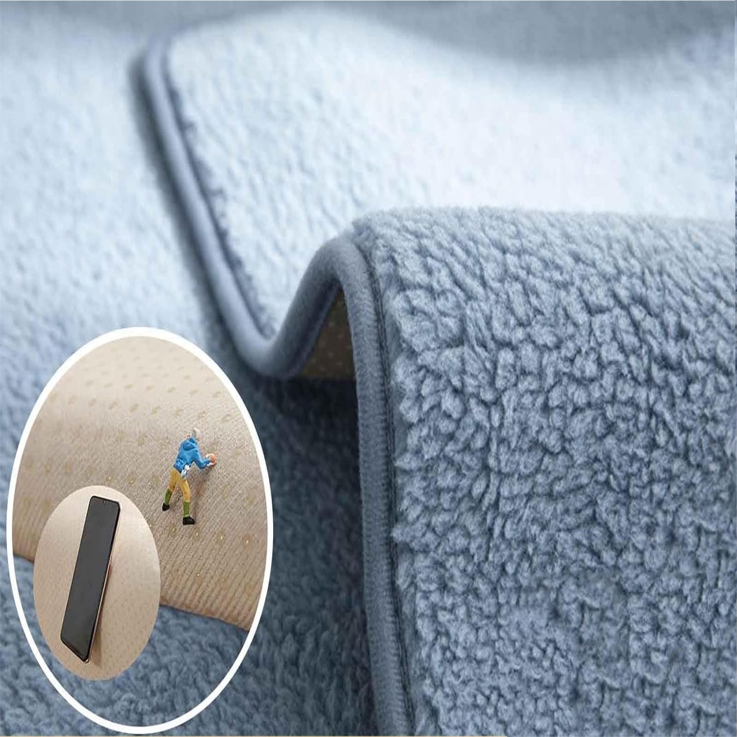 YSZBD Funda de Protección para Sofá de Esquina para Perros y Gatos, Manta para Exteriores y Coche - Lightblue 90x240cm