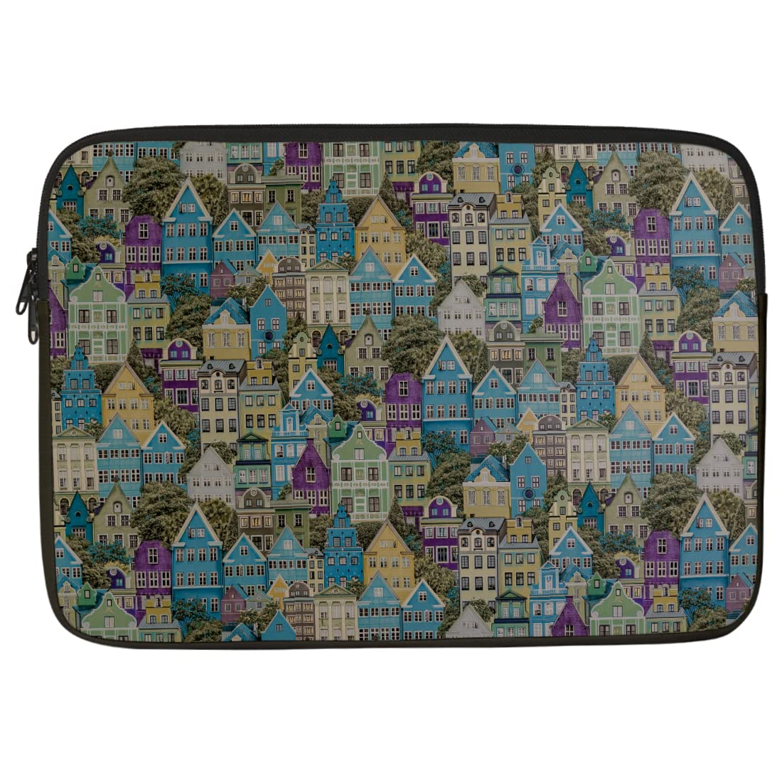 Crazyify HousePrinted Laptop Sleeve/Laptop Case Cover/Laptop Bag 14 inch with Shockproof & Waterproof Linen On All Inner Sides | MacBook/Laptop Sleeve for Men & Women (B0B49NNG7V) Amazon Price History, Amazon Price Tracker