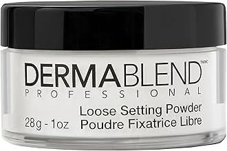 Dermablend Loose Setting Powder, Face Powder Makeup & Finishing Powder for Light, Medium & Tan Skin Tones