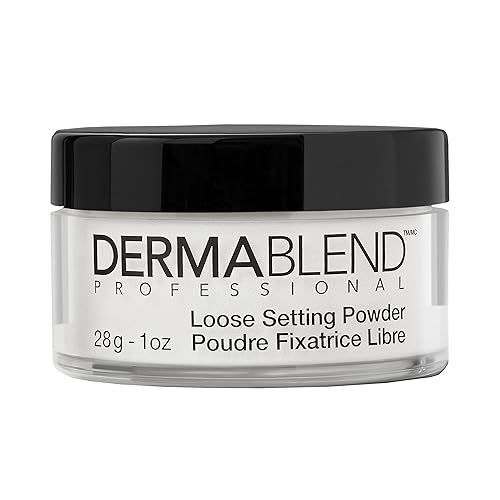 Dermablend Loose Setting Powder Face Powder Makeup  Finishing Powder for Light Medium  Tan Skin Tones