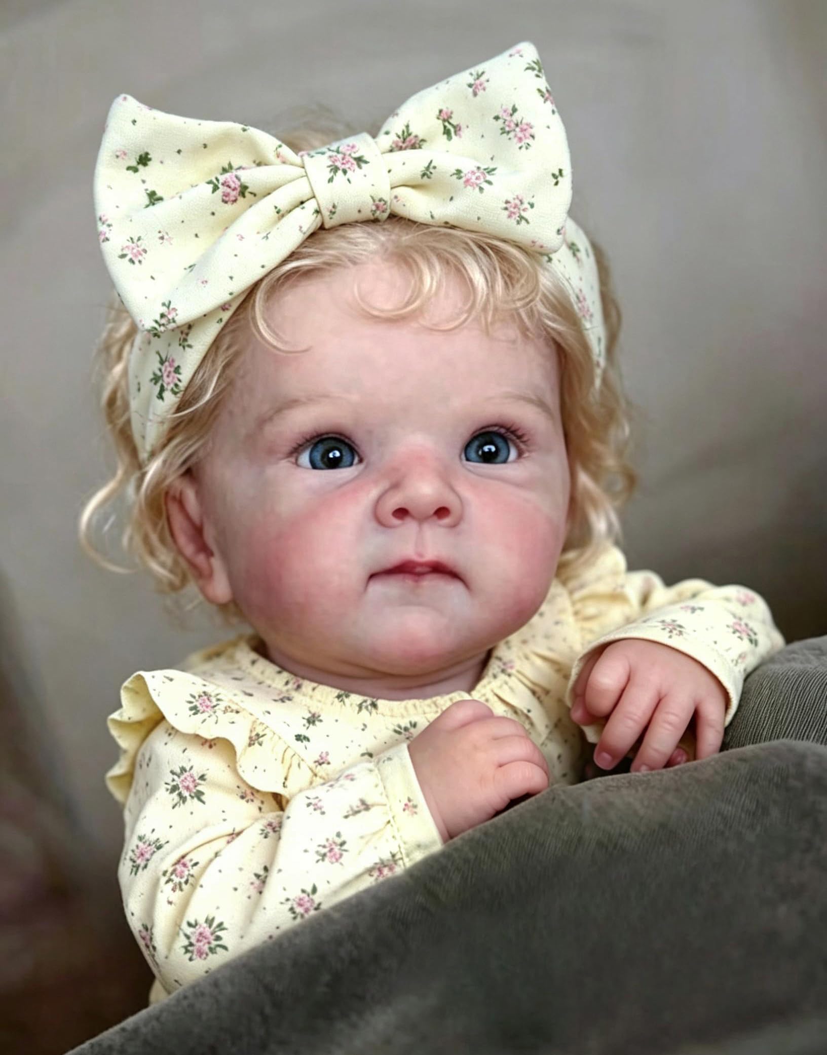 Zero pam Reborn Baby Mädchen 50CM Reborn Baby Vollvinyl Lebensecht Puppe