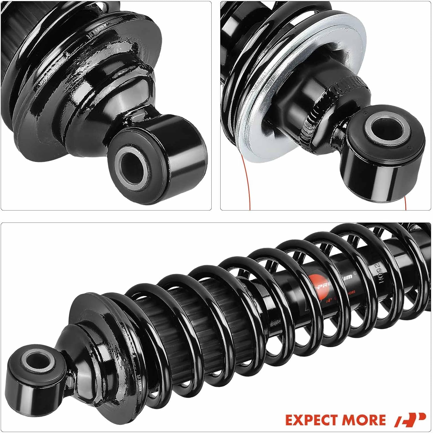 A-Premium Front Pair (2) Complete Strut and Coil Spring Assembly Compatible with Chevrolet G10/G20 1975-1995, G10/G20 Van 1970-1974 & GMC G15 1975-1978, G15/G1500 Van, G1500, G25, G25/G2500 Van, G2500