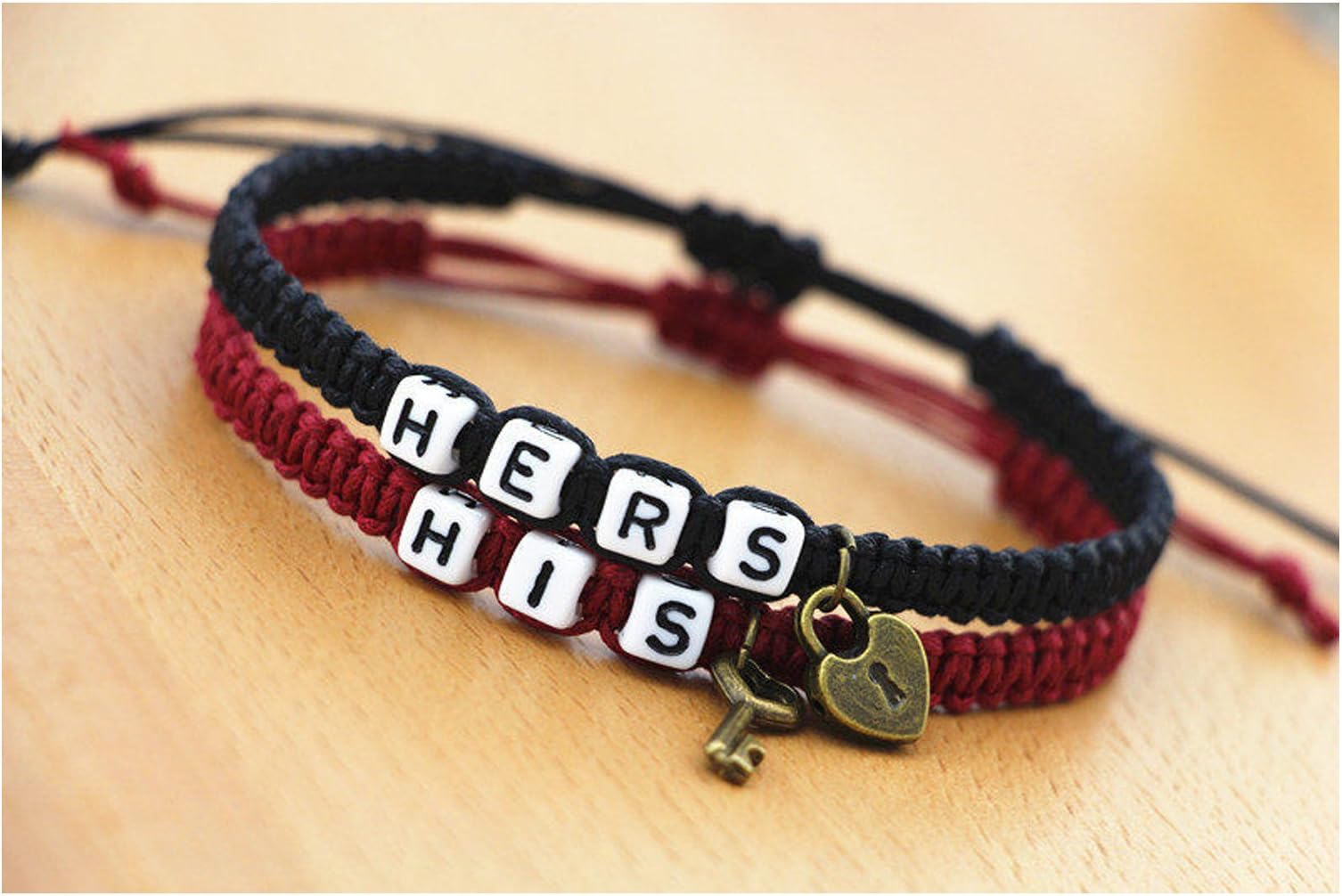 Infinite Joy Bracelets (Red & Black)