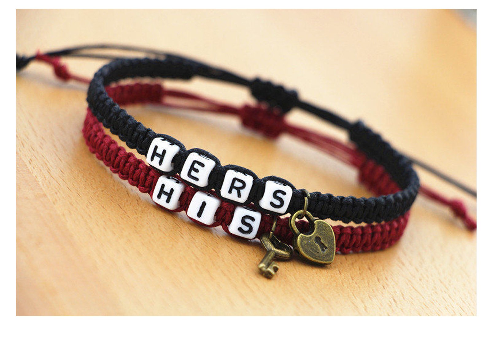 Infinite Joy Bracelets (Red & Black)