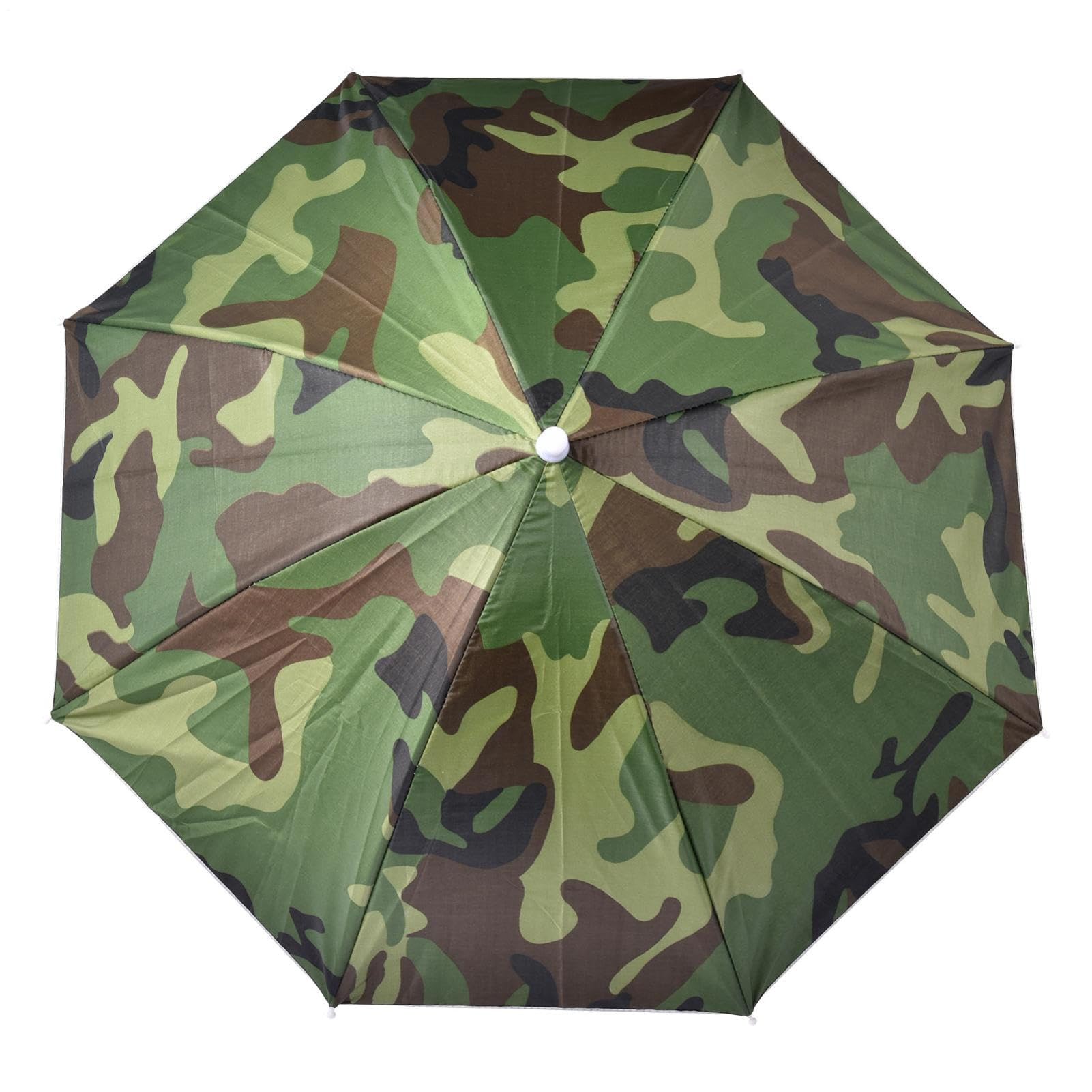 Generico Cappello a Ombrello,Cappello a Ombrello da a Mani libere | Protezione UV Cappuccio per Copricapo Regolabile per Golf Campeggio Spiaggia Giardinaggio Parasole all'aperto