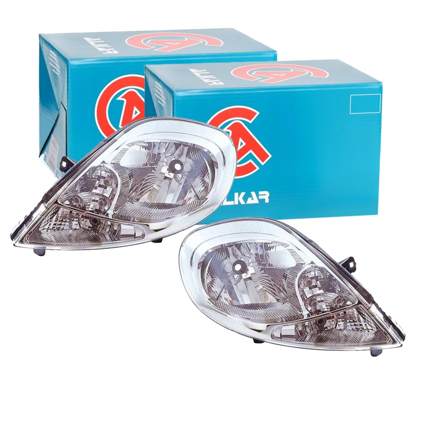 2X Alkar Halogen Scheinwerfer links+rechts | 2741754 + 2742754 passend für Vivaro Trafi