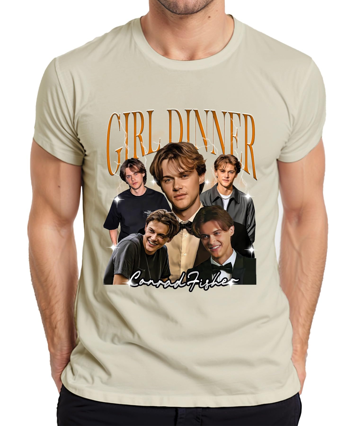Printera Boys Natural Girl Dinner Conrad Fischer The Summer I Turned Pretty 90S Bootleg Men's T-Shirt, M
