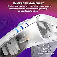 Vista 8 de Turtle Beach Afterglow Wave Wired RGB Gaming Controller - Licensed for Xbox Series X S, Xbox One & Windows PCs - Mappable Buttons, Hall-Effect Hair