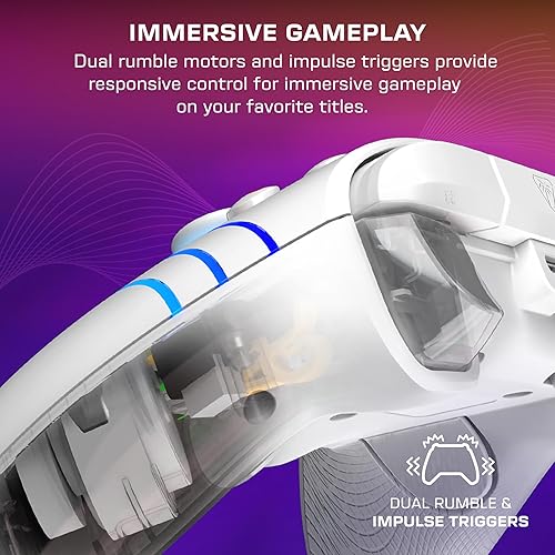 Miniatura 8 de Turtle Beach Afterglow Wave Wired RGB Gaming Controller - Licensed for Xbox Series X S, Xbox One & Windows PCs - Mappable Buttons, Hall-Effect Hair