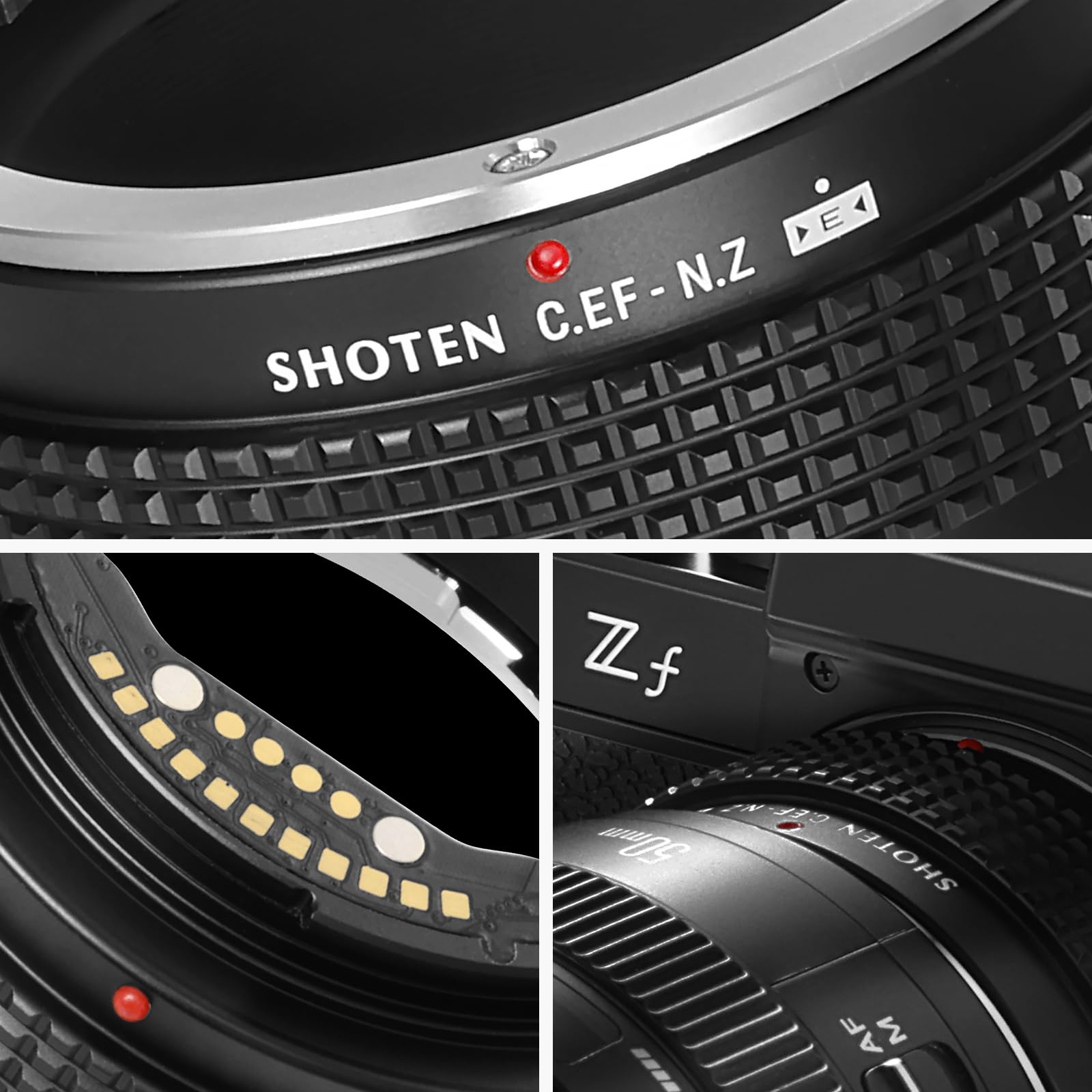 Amazon | SHOTEN マウントアダプター CEF-NZ E (EFマウントレンズ → Z