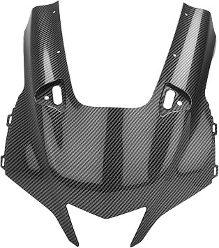 Motorcycle Headlight Fairing Cover Cowl Nose Panel For Yamaha YZF R1 YZFR1 R1M YZFR1M 2020-2024 Carbon Fiber Texture