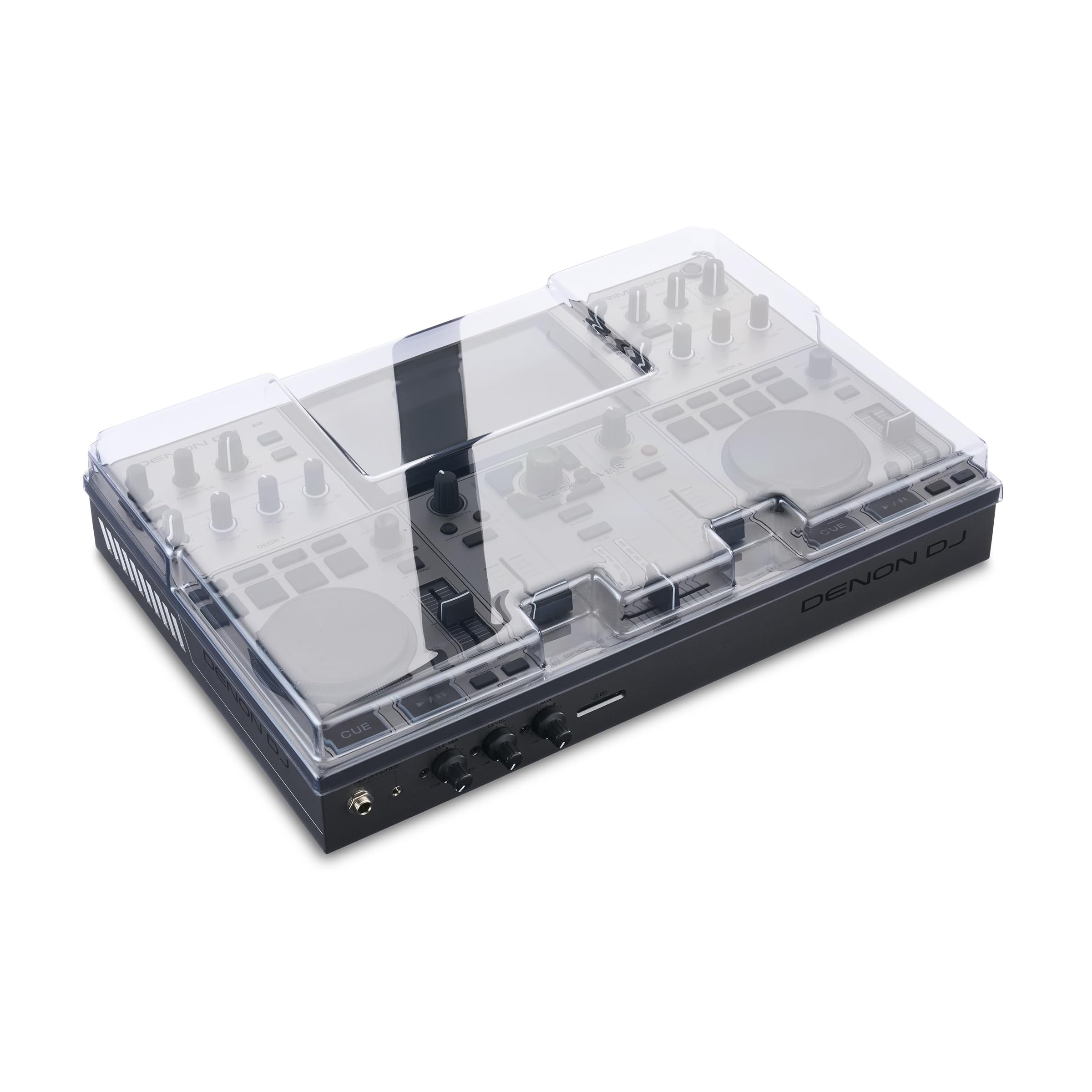 Decksaver Super Strong Polycarbonate Cover Compatible with Denon DJ Prime GO & GO+