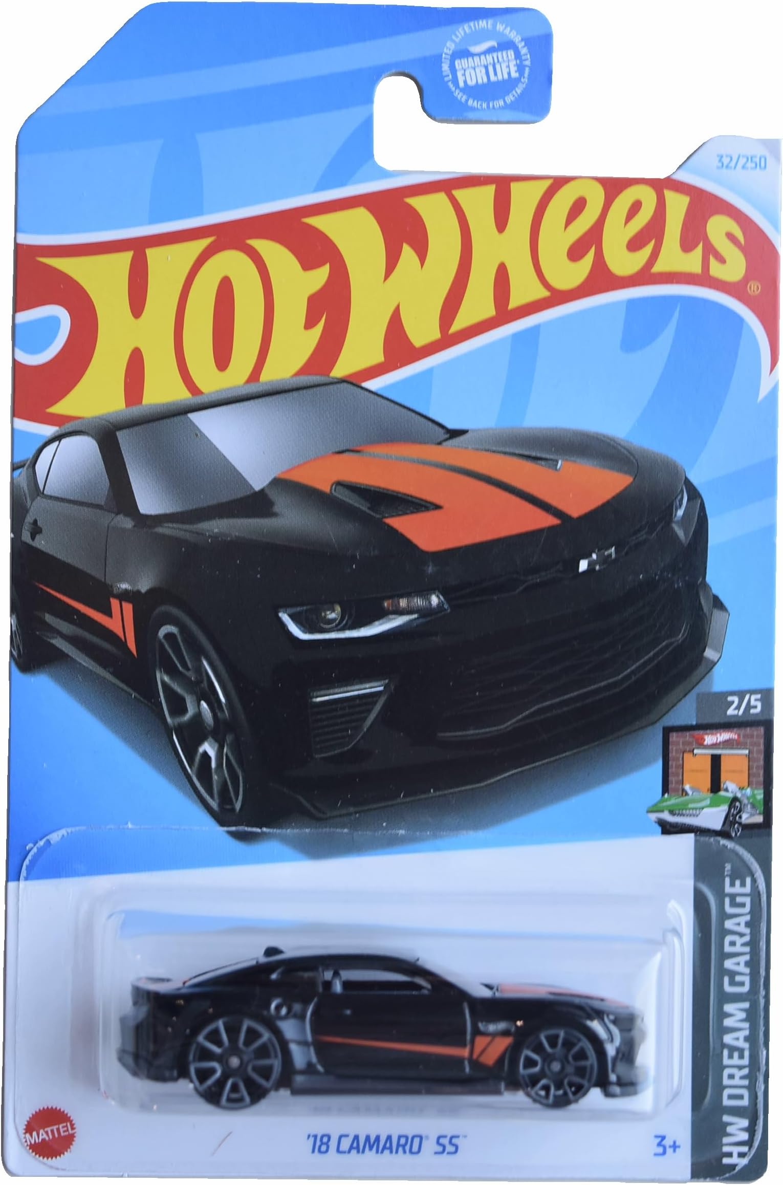 Hot Wheels '18 Camaro SS, HW Dream Garage 2/5 [Black] 32/250