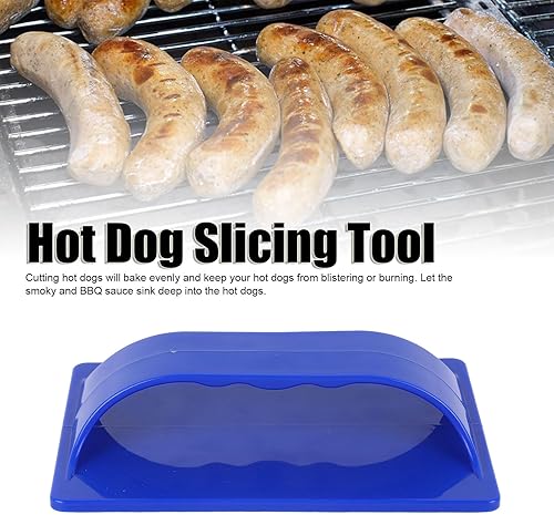 Miniatura 2 de Pssopp Cortador manual de perritos calientes, herramienta de corte de perro caliente de mano, herramienta de corte de perritos calientes para cortar