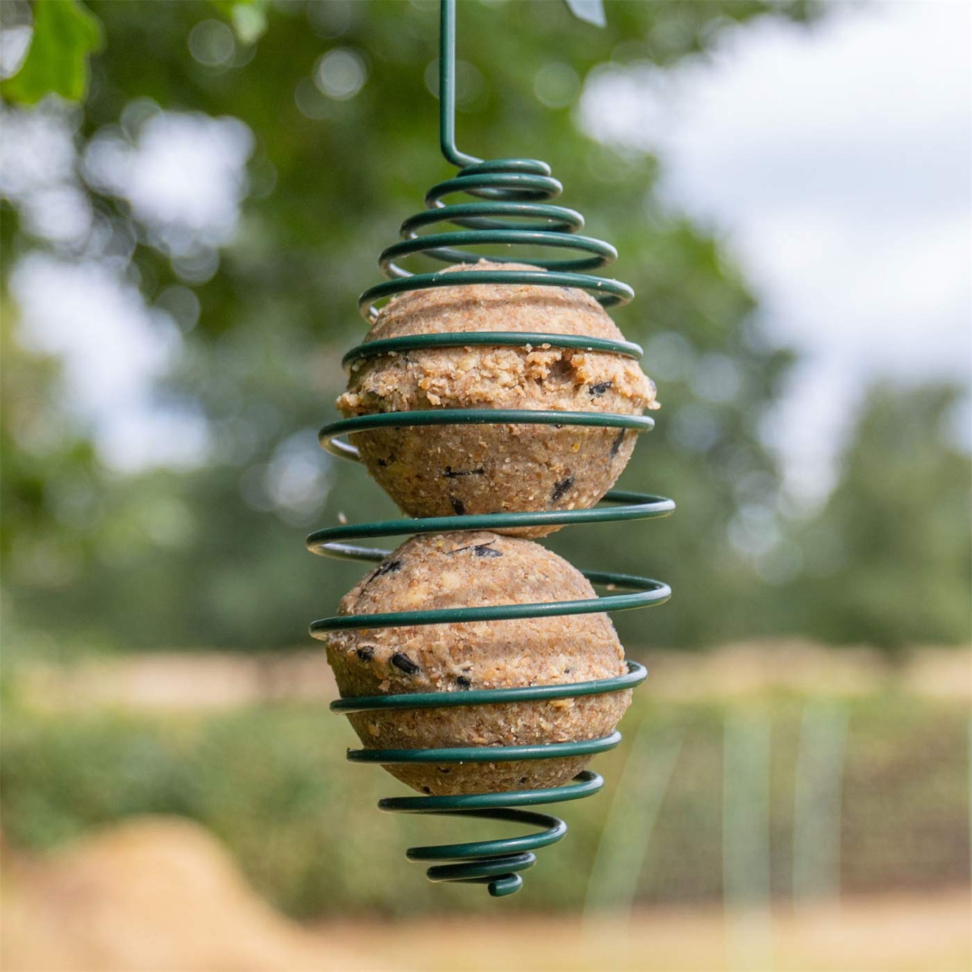 VOSS.garden 100 Stück Premium Meisenknödel, 10kg ohne Netz, Vogelfutter Futterknödel Knödel Wildvogelfutter Ganzjahresknödel Fettfutter, Wildvögel Meisen Rotkehlchen Gartenvögel