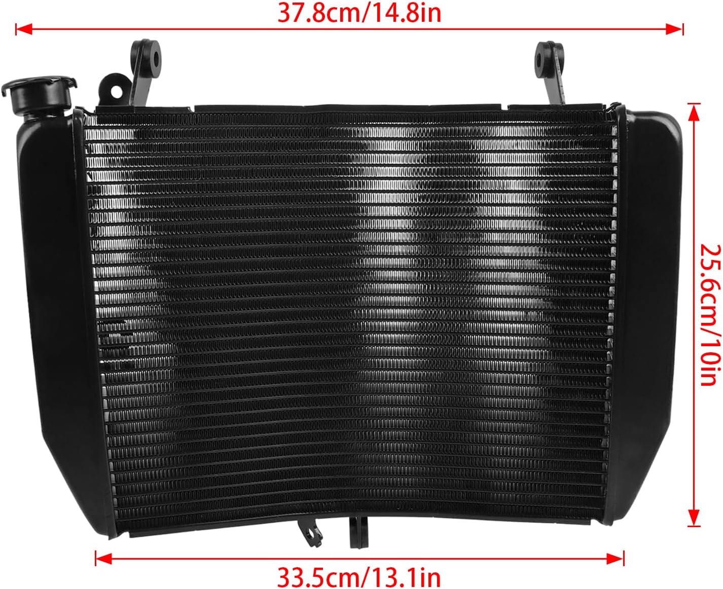 Aluminum Cooling Radiator Replacement for Yamaha YZF R6 2003-2004 R6S 2006-2010 Engine Radiator Cooler