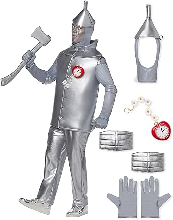 Amazon.com: Spirit Halloween The Wizard of Oz Adult Tin Man Costume ...