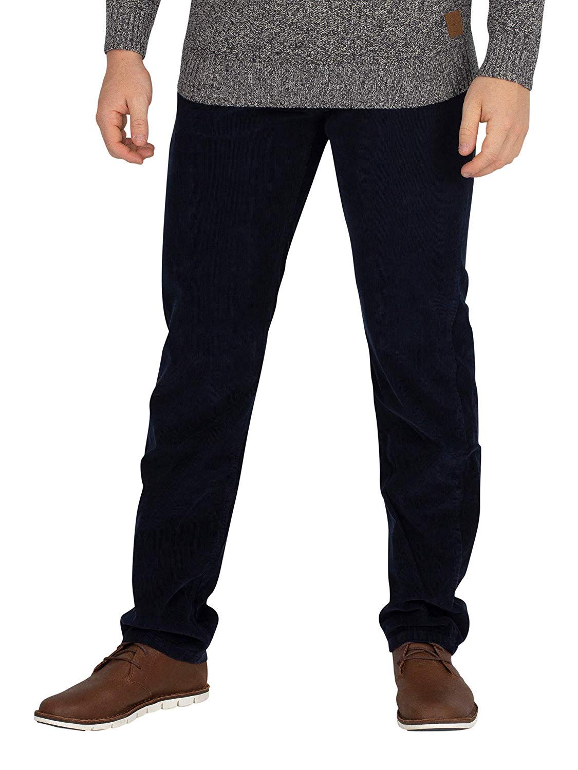 Lois Jeans Men's Navy Sierra Thin Cord Trousers