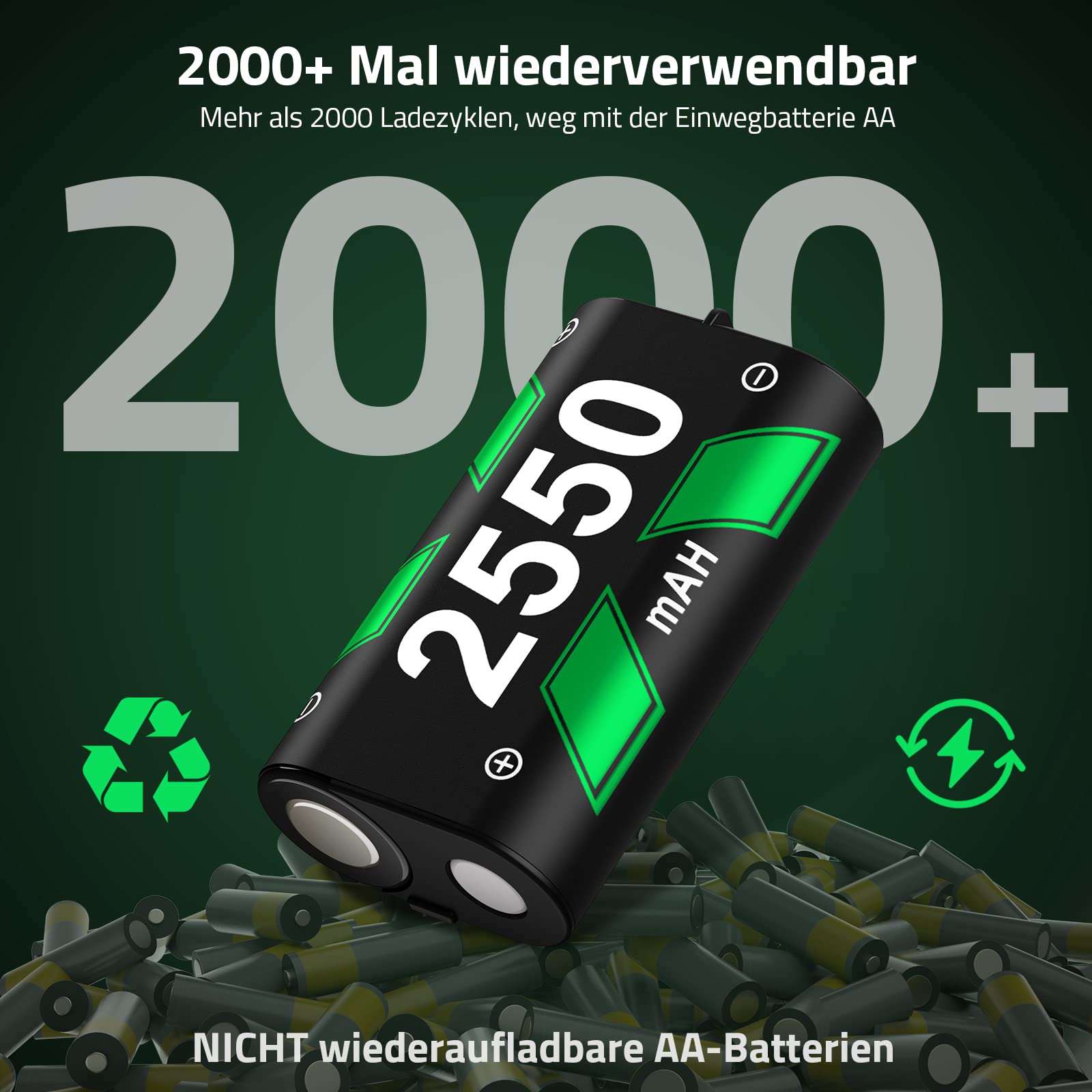 HASACOOL Handy Controller (Xbox Akku)